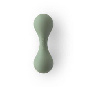 Mushie Silicone Baby Rattle Toy - Dried Thyme Buy Cheap Affordable