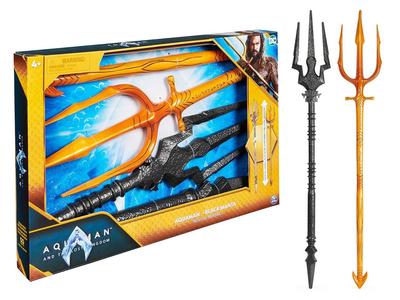 Aquaman e Black Manta set 2 Tridente Giocattolo da 89 cm -Spin Master Clearance Wholesale Pice