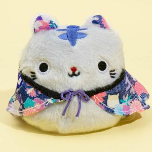 Neko Dango Kyoto Plushie - Blue Haori / Mini 2025 New For Sale