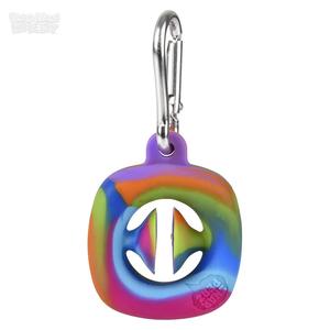 1.75" Mini Snapperz Fidget Toy Keychain Rainbow Free Shipping Visit
