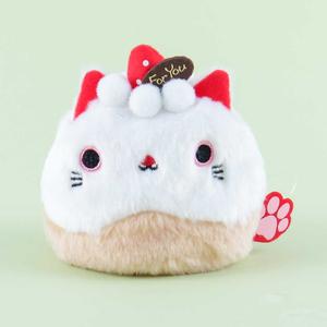 Neko Dango Strawberry Shortcake Plushie Outlet Excellent