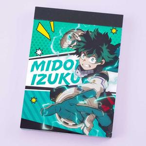 My Hero Academia Izuku Midoriya Memo Pad Cheap Pice Discount Authentic