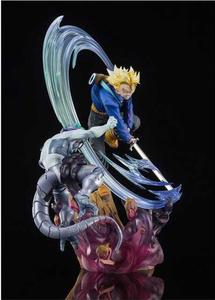 Dragon Ball Z Figuarts ZERO PVC Statue (Extra Battle)Super Saiyan Trunks The Second Super Saiyan With Credit Card Free Shipping
