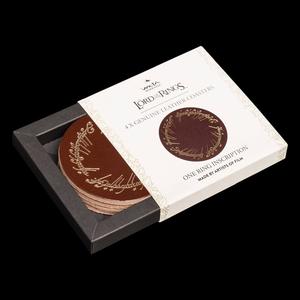 Weta Workshop The Lord of the Rings 4-Pack The One Ring Leather Coasters Outlet Newest