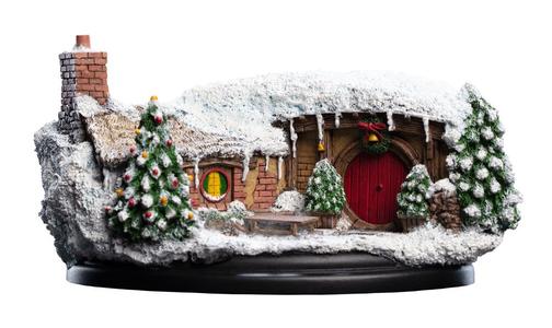 Weta Workshop The Hobbit An Unexpected Journey Statue 35 Bagshot Row Christmas Edition Looking For For Sale