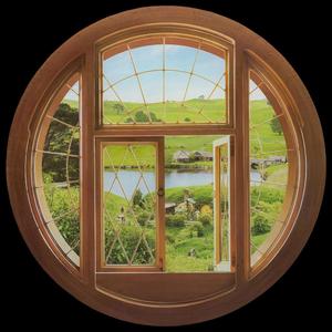 Weta Workshop The Hobbit Giant Vinyl Wall Decal Hobbit Window Cheap Good Selling