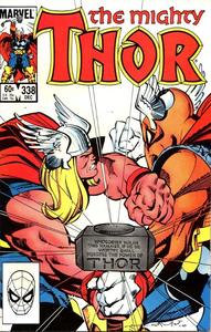 Thor #338 2nd Beta Ray Bill - 1st Stormbreaker Discount Fashionable