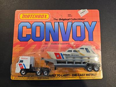 Matchbox - DAF 3300 Space Cab & Boat Trailer - 1991 Convoy Series 2025 Newest