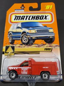Matchbox - Ford Dump / Utility Truck - 2000 Professional Cheap Pice