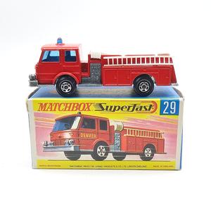 Matchbox - Fire Pumper Truck - 1970 *Original Box* Discount Classic