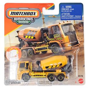 Matchbox - Cement King HD - 2025 Working Rigs Series Outlet Official