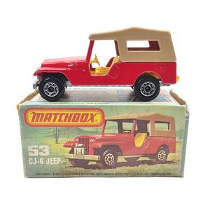 Matchbox - CJ-6 Jeep - 1977 *Original Box* Fashionable Sale Online