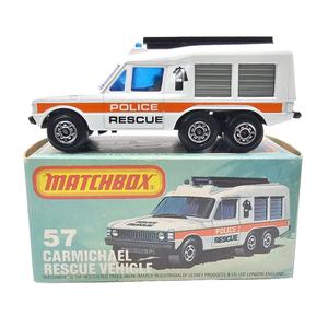 Matchbox - Carmichael Rescue Vehicle - 1982 *Original Box* Geniue Stockist For Sale