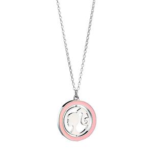 Barbie Spinning Silhouette Necklace Best Place To Buy Online