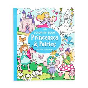 Color-in' Book - Princesses & Fairies Outlet Ebay