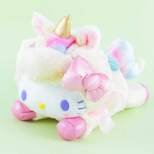 Hello Kitty Lying Unicorn Plushie - Medium Classic