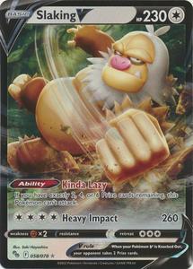 Pokemon - Slaking V - 058/078 - Ultra Rare - Pokemon Go Series Discount Great Deals