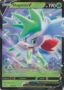 Pokemon - Shaymin V - 013/172 - Ultra Rare - Sword & Shield: Brilliant Stars Series Online Online For Sale