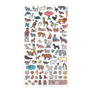 DIARY STICKER ANIMAL Clearance Websites