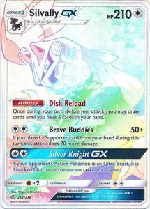 Pokemon - Silvally GX - 262/236 - Hyper Rare - Sun & Moon: Cosmic Eclipse Series Discount Nicekicks