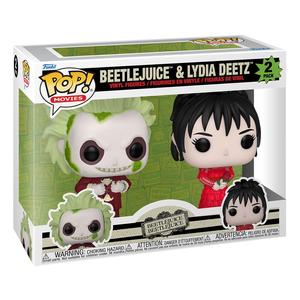 Beetlejuice Beetlejuice & Lydia Deetz Two-Pack Funko POP! Vinyl Figures Cheap Sale Tumblr