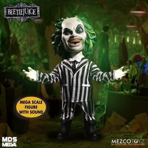 Beetlejuice 15" Megascale Mezco Designer Series Talking Figure Cheap Get To Buy