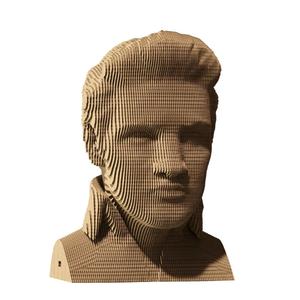3D Cardboard Sculpture Puzzle - Elvis Presley Discount Sale Online