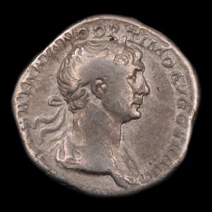 Rome, Emperor Trajan, Denarius, Felicitas Reverse - 114 to 117 CE - Roman Empire Cheap Sale Pay With Visa