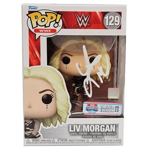Liv Morgan Funko Pop # 129 Figure - JSA AUTOGRAPHED Outlet Cheap Authentic
