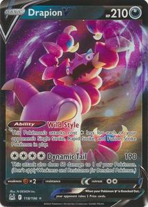 Pokemon - Drapion V - 118/196 - Ultra Rare - Sword & Shield: Lost Origin Series Clearance Outlet