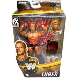 Lex Luger Series 15 WWE Elite figure - Autographed Huge Surprise