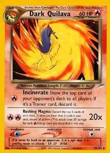 Pokemon - Dark Quilava - 39/105 - Uncommon Unlimited - Neo Destiny Series Comfortable Online