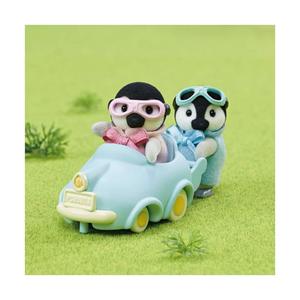 Calico Critters Penguin Babies Ride 'n Play Clearance Good Selling