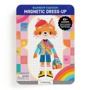 Mudpuppy - Rainbow Fashion Magnetic Play Set Outlet Clearance