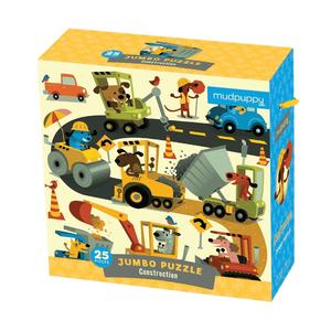 Mudpuppy - Construction Jumbo Puzzle Low Cost Cheap Online