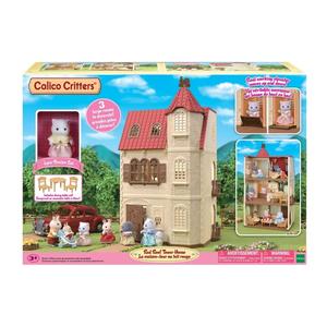 Calico Critters Red Roof Tower Home Visa Payment Cheap Pice