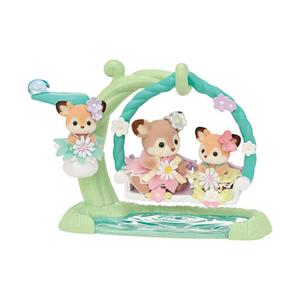 Calico Critters Deer Babies Floral Swing Set Newest