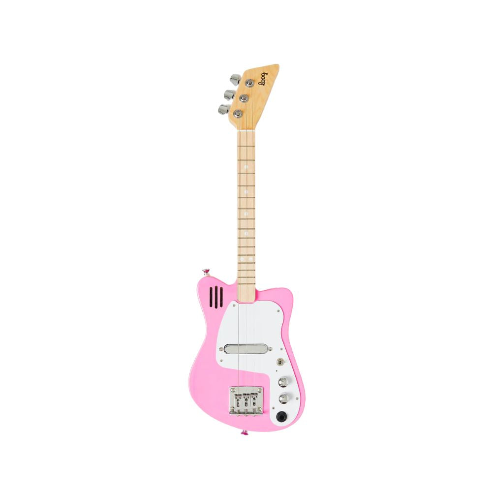 Loog Mini Electric Guitar with built in Amp- Pink Online Online With Mastercard