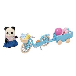 Calico Critters Cycle & Skate Set - Panda Girl Free Shipping Popular