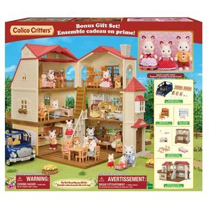Calico Critters Red Roof Grand Mansion Gift Set Pay With Visa Cheap Pice