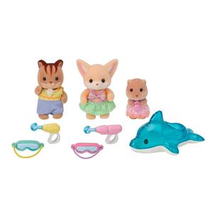 Calico Critters Nursery Friends - Pool Fun Trio Clearance Largest Supplier