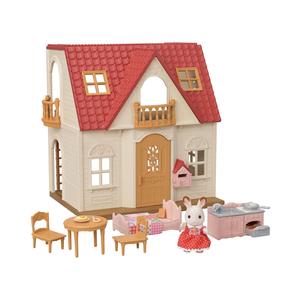 Calico Critters Red Roof Cozy Cottage Starter Home Authentic For Sale