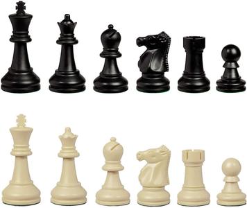 Bobby Fischer Ultimate Chess Pieces, Triple Weighted, 3.75 in. King Free Shipping Cheap Online