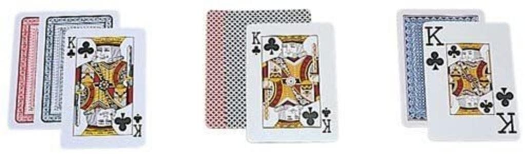 Dozen 100% Plastic Bridge Cards How Much For Sale