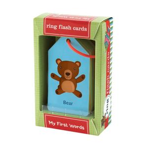Mudpuppy - My First Words Ring Flash Cards Clearance Low Shipping