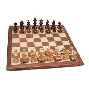 French Staunton Chess Set – Weighted Pieces & Walnut Wood Board 18 in. Discount Shop Offer