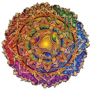 Mandala - Inexhaustible Abundance Wooden Jigsaw Puzzle Inexpensive Cheap Online