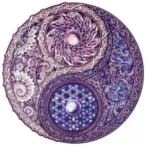Mandala - Overaching Opposites Wooden Jigsaw Puzzle Clearance Online Online