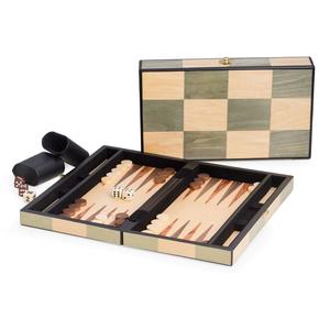 Backgammon Set with Birch and Olive Wood Inlay Cheap Geniue Stockist