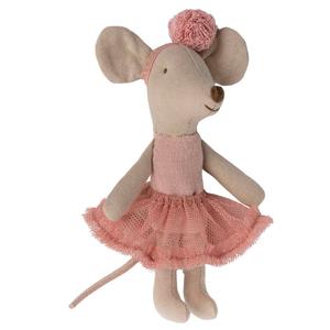 Maileg Ballerina Mouse Little Sister - Rose Clearance Pre Order